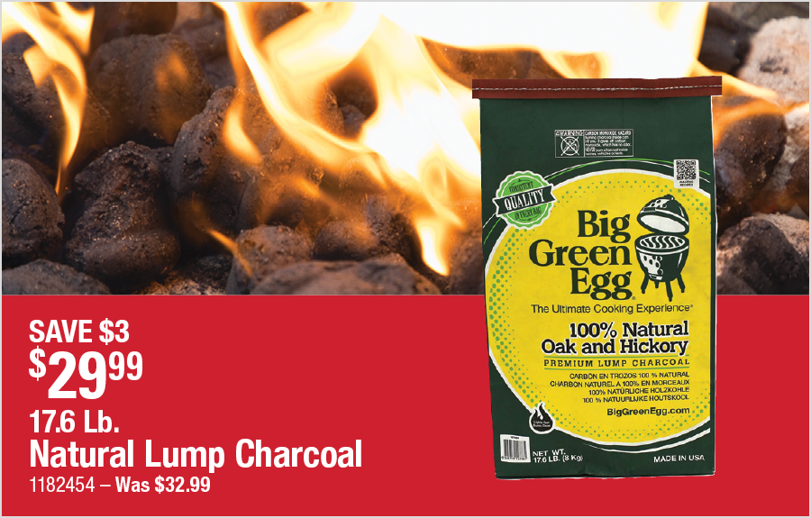 17.6 Lb. Natural Lump Charcoal